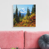 VS, Washington, Mt. Rainier National Park 2 Canvas Afdruk (Insitu (Woonkamer))