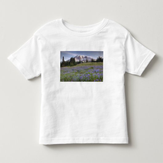 VS, Washington, Mt. Rainier NP, Mt. Rainier en Kinder Shirts (Voorkant)
