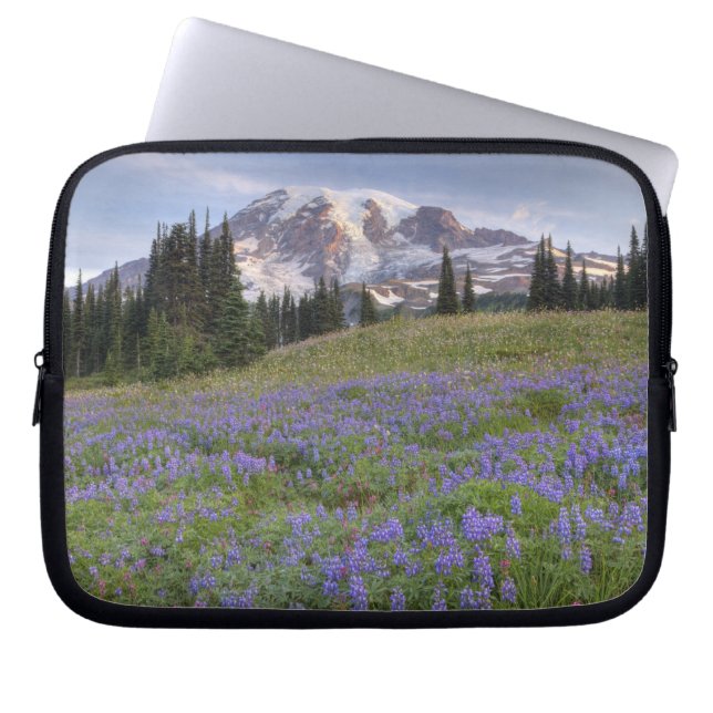 VS, Washington, Mt. Rainier NP, Mt. Rainier en Laptop Sleeve (Voorkant)