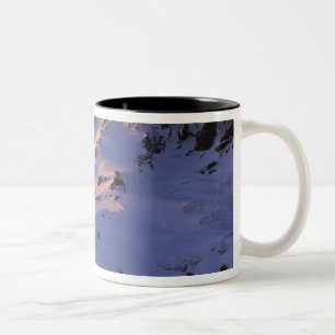 VS, Washington, Nationaal park Mount Rainier Tweekleurige Koffiemok