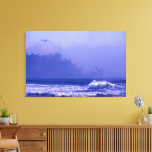 VS, Washington, Olympic National Park. Mist Canvas Afdruk (Insitu (Woonkamer))