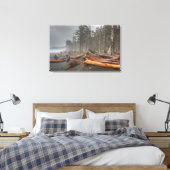 VS, Washington, Olympic National Park, Rialto Canvas Afdruk (Insitu (Slaapkamer))