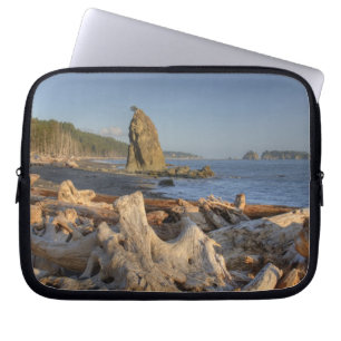 VS, Washington, Olympic National Park, Rialto Laptop Sleeve