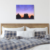 VS, Washington, Olympic National Park, Shi-shi Canvas Afdruk (Insitu (Slaapkamer))
