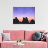 VS, Washington, Olympic National Park, Shi-shi Canvas Afdruk (Insitu (Woonkamer))