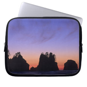 VS, Washington, Olympic National Park, Shi-shi Laptop Sleeve