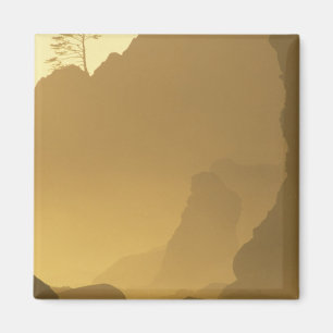 VS, Washington, Olympic Nat'l Park, Zonsondergang, Magneet