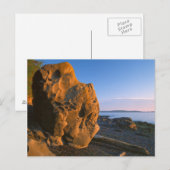 VS, Washington, Orcas Island, Boulder Briefkaart (Voorkant / Achterkant)