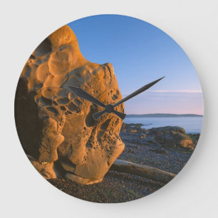 VS, Washington, Orcas Island, Boulder Grote Klok