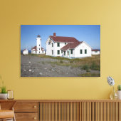 VS, Washington, Port Townsend, Point Wilson Canvas Afdruk (Insitu (Woonkamer))