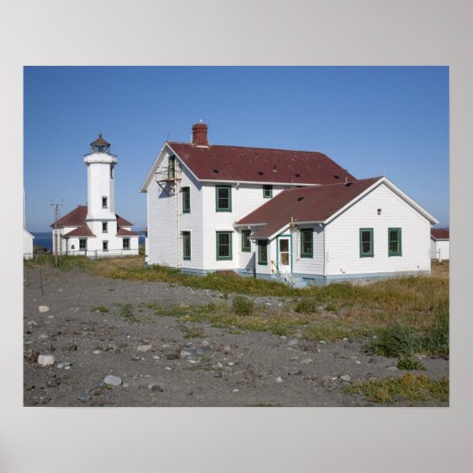 VS, Washington, Port Townsend, Point Wilson Poster (Voorkant)