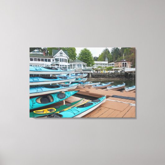 VS, Washington, San Juan Canvas Afdruk (Voorkant)