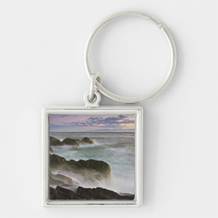 VS, Washington, San Juan-eilanden. Golven beuken Sleutelhanger