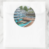 VS, Washington, San Juan-eilanden Ronde Sticker (Tas)