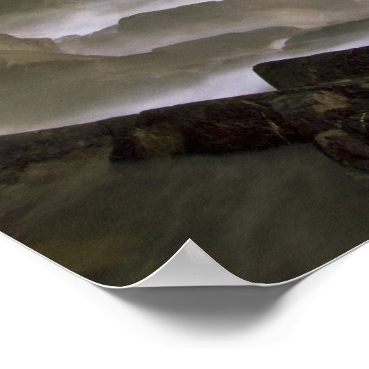 VS, Washington, San Juan-eilanden. Waves craves Poster (Hoek)