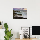 VS, Washington, San Juan-eilanden. Waves craves Poster (Thuiskantoor)