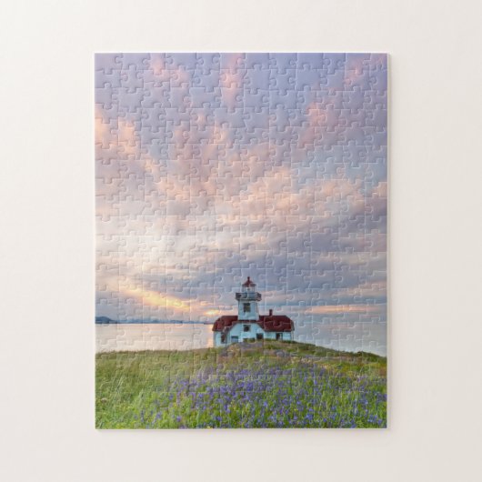 VS, Washington, San Juan-eilanden. Zonsondergang Legpuzzel (Verticaal)