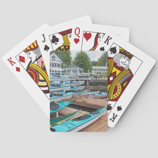 VS, Washington, San Juan Pokerkaarten (Achterkant)