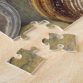 VS, Washington, Seabeck. Close-up van strand Legpuzzel (Zijkant)