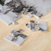 VS, Washington, Seabeck. Close-up van vogelhuis Legpuzzel (Zijkant)