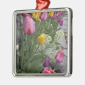 VS, Washington, Seabeck. Tulpen Metalen Ornament (Links)