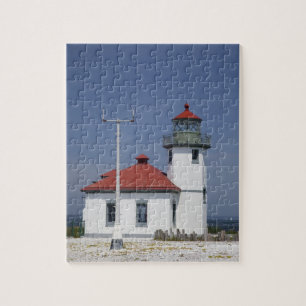 VS, Washington, Seattle, Alki Point Lighthouse, Legpuzzel
