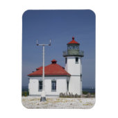VS, Washington, Seattle, Alki Point Lighthouse, Magneet (Verticaal)