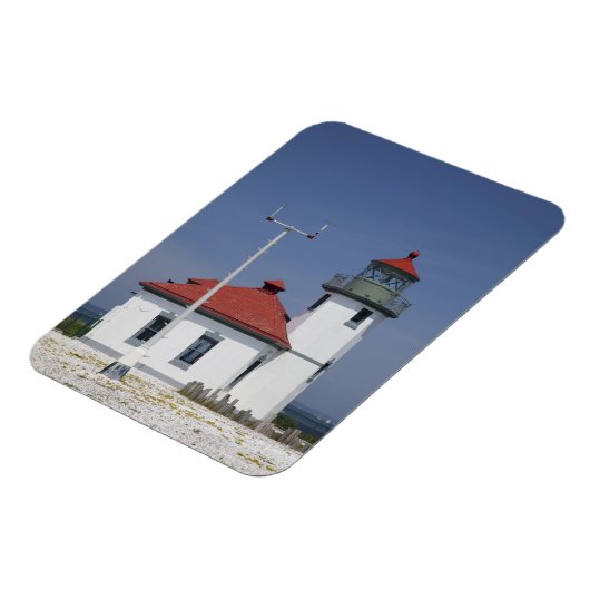 VS, Washington, Seattle, Alki Point Lighthouse, Magneet (Linkerzijde)