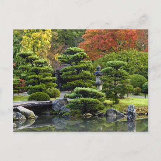 VS, Washington, Seattle, Arboretum, Japans Briefkaart (Voorkant)