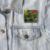 VS, Washington, Seattle, Arboretum, Japans Vierkante Button 5,1 Cm (In situ)