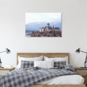 VS, Washington, Seattle, Puget Sound 2 Canvas Afdruk (Insitu (Slaapkamer))