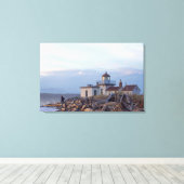 VS, Washington, Seattle, Puget Sound 2 Canvas Afdruk (Insitu (Houten vloer))