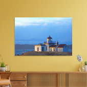 VS, Washington, Seattle, Puget Sound Canvas Afdruk (Insitu (Woonkamer))