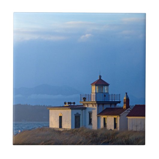 VS, Washington, Seattle, Puget Sound Tegeltje (Voorkant)