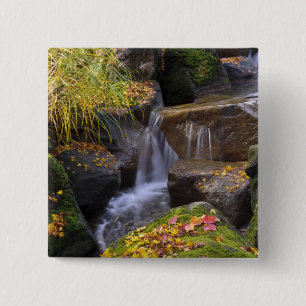 VS, Washington, Seattle Vierkante Button 5,1 Cm