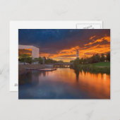 VS, Washington, Spokane, Riverfront Park Briefkaart (Voorkant / Achterkant)