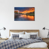 VS, Washington, Spokane, Riverfront Park Canvas Afdruk (Insitu (Slaapkamer))
