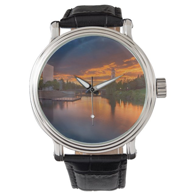 VS, Washington, Spokane, Riverfront Park Horloge (Voorkant)