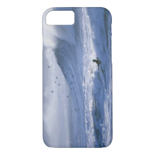 VS, Washington State, La Push. Man kayak Case-Mate iPhone Case