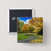 VS, Washington Vierkante Button 5,1 Cm (Voorkant /achterkant)