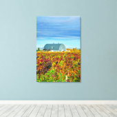 VS, Washington, Walla Walla. Garrison Creek Canvas Afdruk (Insitu (Houten vloer))