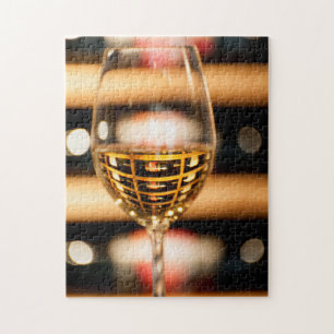 VS, Washington, Walla Walla. Wijn Glas Legpuzzel