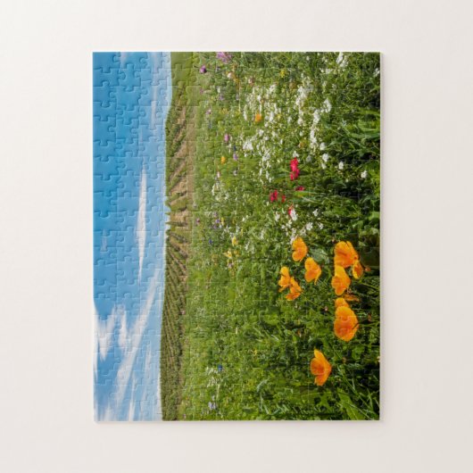 VS, Washington, Walla Walla. Wilde bloemen Legpuzzel (Verticaal)