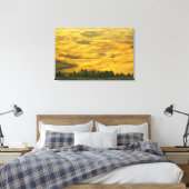 VS, Washington, Whitman County, Palouse, Tarwe Canvas Afdruk (Insitu (Slaapkamer))