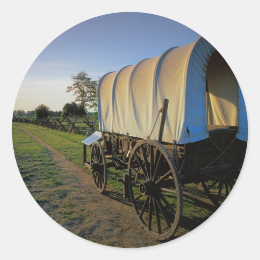 VS, Washington, Whitman Mission National Ronde Sticker (Voorkant)