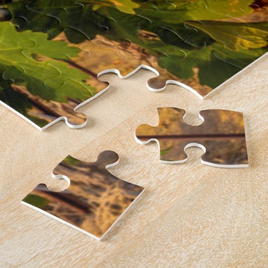 VS, Washington, Yakima Valley. Merlot Grapes Legpuzzel (Zijkant)