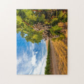 VS, Washington, Yakima Valley. Merlot Grapes Legpuzzel (Verticaal)