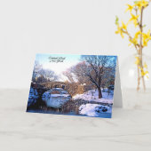 VS-Wenskaart Kaart (Gele Bloem)