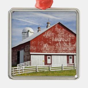 VS, West Virginia, Arbovale. Monongahela Metalen Ornament