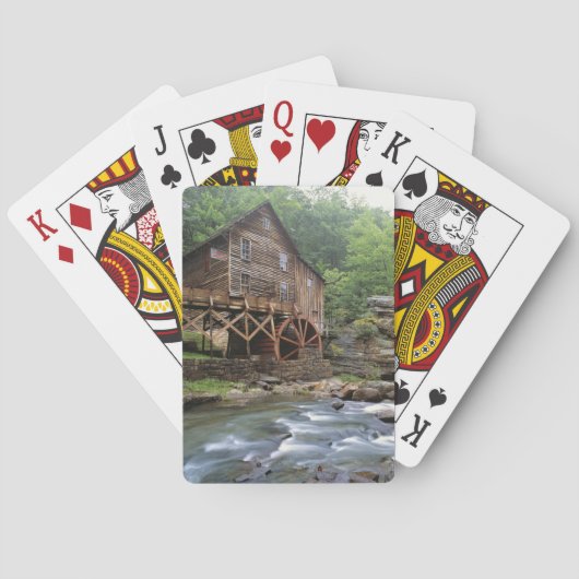 VS, West Virginia, Babcock SP. Rustic Glade Pokerkaarten (Achterkant)